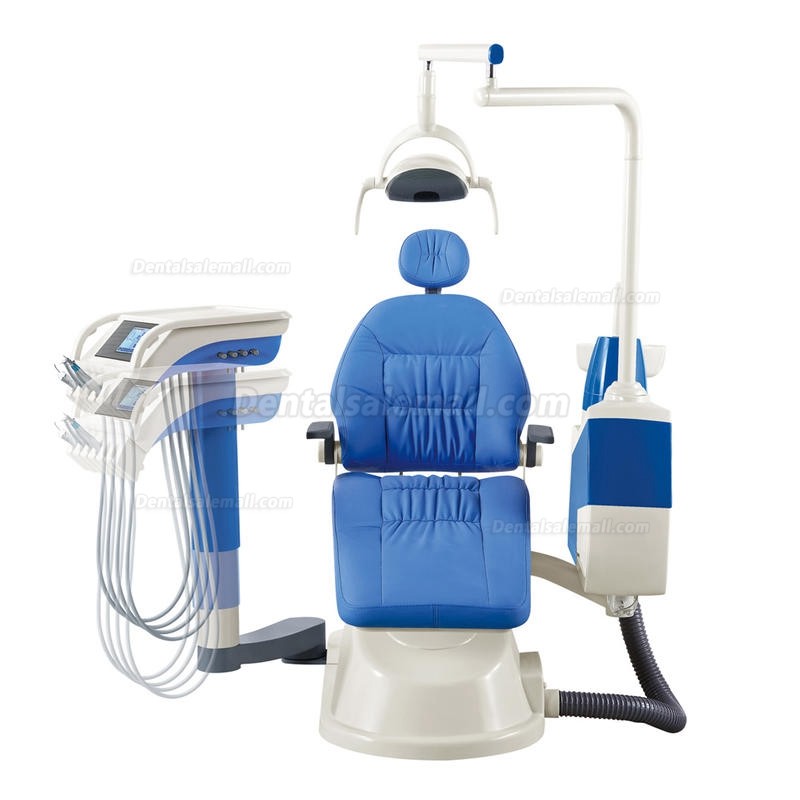 DSM-S350D  Dental Chair Treatment Unit Mobile Sliding Cart with 9 Memory LCD Screen Control System